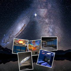 Night Light Galaxy Projector Starry Sky Projector 360 Rotate Planetarium Lamp For Kids Bedroom Valentines Day Gift Wedding Deco - ProTrendyz