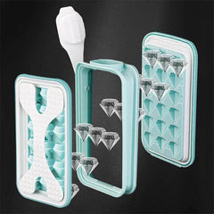 2in1 Portable Silicone Ice Ball Mold Ice Maker Water Bottle Ice Cube Mould Bottle Creative Ice Ball Diamond Curling Summer Kitchen Gadgets - ProTrendyz