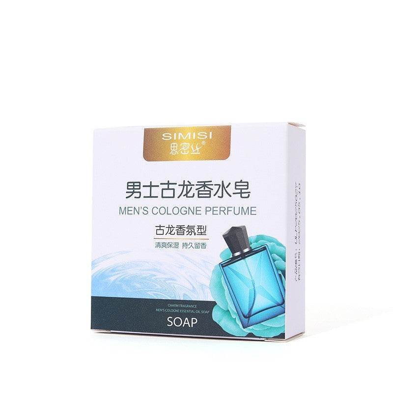 Men's Oil Control Anti-mite Cologne Perfume Bath Soap - ProTrendyz