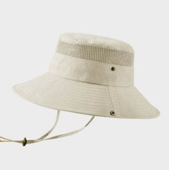 Solid Color Big Brim Sun Hat Outdoor Mountaineering Protection - ProTrendyz