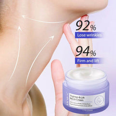 Neck Wrinkle Removal Cream Tightening Firming Fade Fine Lines Anti-Aging Necklines Lifting Shaping Beauty Neck Cream - ProTrendyz