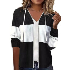 Hooded Casual Thermal Zipper Women's Coat