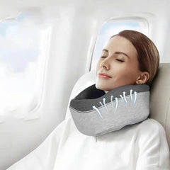 Travel Neck Pillow Non-Deformed Airplane Pillow Travel Neck Cushion Durable U-Shaped Travel Memory Cotton Nap Neck Pillow - ProTrendyz