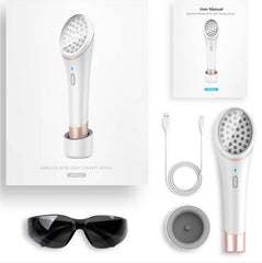 Acne Light Therapy Xpreen Wireless Rechargeable Light Acne Treatment Device Acne Clearing Eraser with Blue Light and Red Light - ProTrendyz