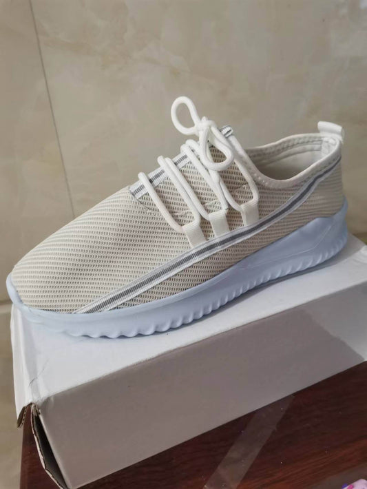 Stripe Sneakers For Women Sports Shoes - ProTrendyz