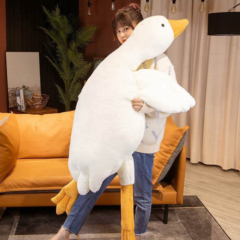 Big White Goose Doll Pillow Sleeping Plush Toy - ProTrendyz