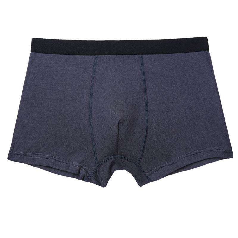 Pure Color Bamboo Fiber Men Underwear - ProTrendyz