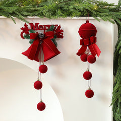 Exquisite Christmas Shop Windows Tree Hanging Decorations Ornaments Festival Party Atmosphere Decoration Props Christmas Bells