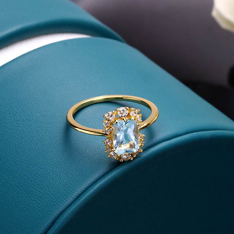 Inlaid with Zircon Jewelry Ladies Fashion Party Jewelry Girlfriend Surprise Gift ProTrendyz
