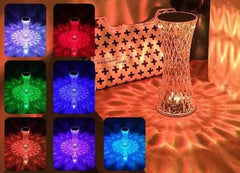 Creative Crystal Diamond Table Lamp Rechargeable Acrylic Bedroom Bedside - ProTrendyz