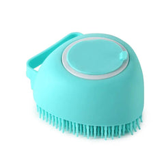 Silicone Dog Bath Massage Gloves Brush Pet Cat Bathroom Cleaning Tool Comb Brush For Dog Can Pour Shampoo Dog Grooming Supplies - ProTrendyz
