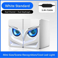 PC Gaming Speakers, 2.0 Channel Stereo Desktop Computer Sound Bar Speakers - ProTrendyz