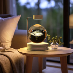 Crystal Ball Cosmic Dinosaur Indoor Night Light USB Power Warm Bedside Light Birthday Gift Night Lamp ProTrendyz