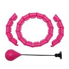 Fitness Ring Adjustable Sport Hoops Abdominal Powder Inside Thin Waist Exercise Detachable Massage Fitness Hoops Gym Home Training Weight Loss US - ProTrendyz