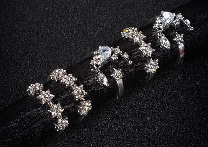 Shining Star Tassel Earrings Back Hanging Exquisite Earrings - ProTrendyz