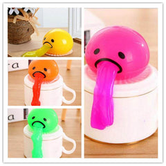 Puking Ball Brother Egg Yolk Pinch Vomit Spoof And Play Tricky Toys - ProTrendyz