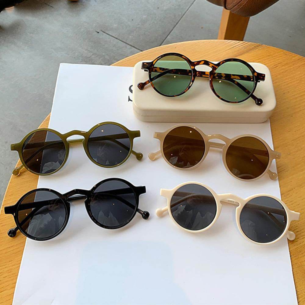 Small Round Frame All Match UV Protection Sunglasses - ProTrendyz