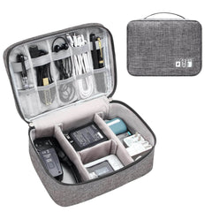 Electronics Organizer Travel Cable Organizer Bag Waterproof Portable Digital Storage Bag Electronic Accessories Case Cable Charger Organizer Case - ProTrendyz