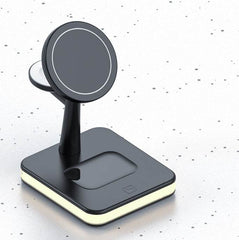 4 In 1 Magnetic Wireless Charger Stand Fast Charging Dock Station - ProTrendyz
