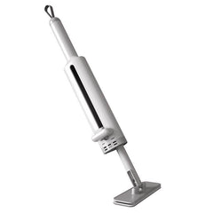 Rotatable Self-Squeeze Mini Mop With Crevice Brush Hand Wash-Free Flat Squeeze Mop With 2 Reusable Microfiber Pads, Microfiber Mop For Wet Dry Use Self Wringing Flat Mop For Floor Cleaning - ProTrendyz
