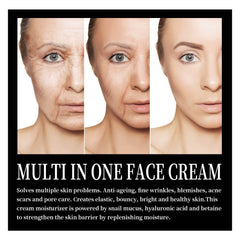 Snail Cream Fading Wrinkle French Lines Replenishment Firming Skin Anti-Aging - ProTrendyz