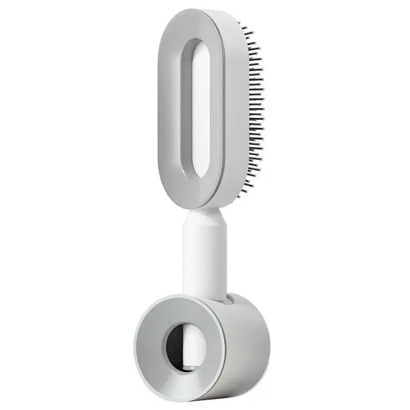 Self Cleaning Hair Brush For Women One-key Cleaning Hair Loss Airbag Massage Scalp Comb Anti-Static Hairbrush - ProTrendyz