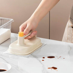 Kitchen Bathroom Toilet Cleaning Magic Brush Glass Wall Cleaning Bath Brush Handle Cleaning Rag Ceramic Window Slot Clean Brush Kitchen Gadgets - ProTrendyz