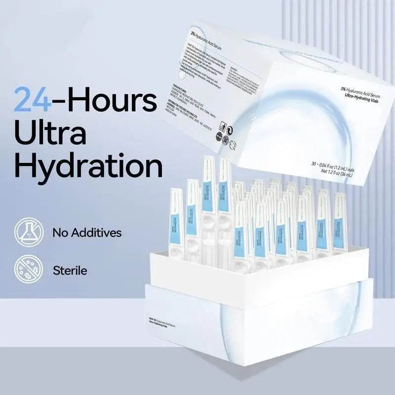 WNP 3 Hyaluronic Acid Serum Skin Hydration Ultra-Hydrating Vials - ProTrendyz