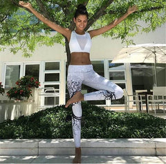 Yoga Fitness Leggings Women Pants Fitness Slim Tights Gym Running Sports Clothing - ProTrendyz