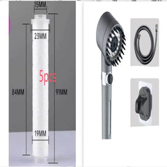 3 Modes Shower Head High Pressure Showerhead Portable Filter Rainfall Faucet Tap Bathroom Bath Home Innovative Accessories US - ProTrendyz