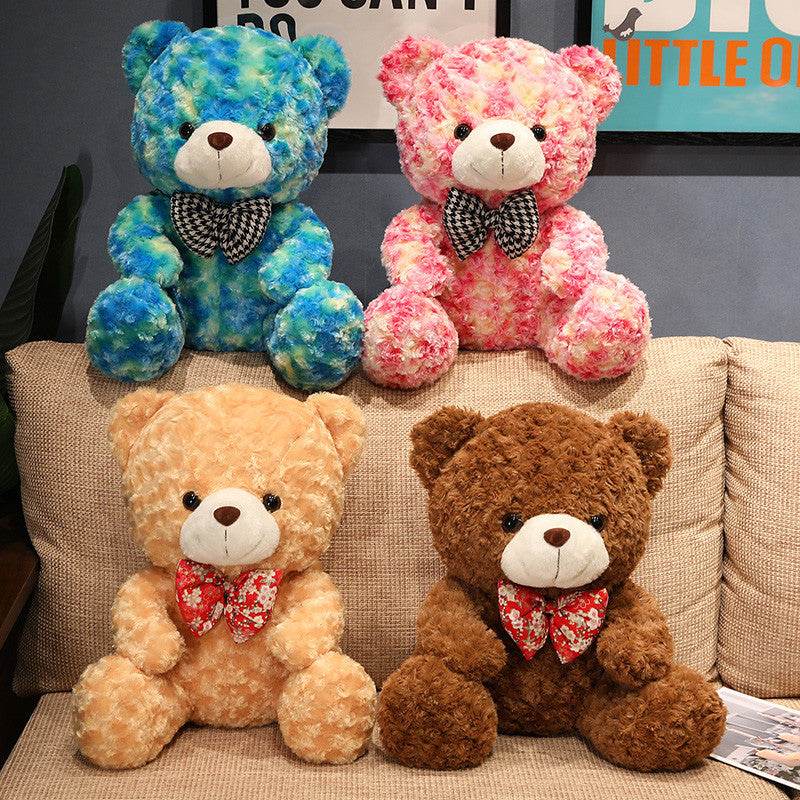 Valentines Day Cute Rose Little Bear Doll Small Size Teddy Bear Doll Ragdoll Plush Toy - ProTrendyz