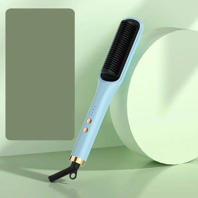 Anion Hair Care Electric Hair Curlers Hair Comb Straightener - ProTrendyz