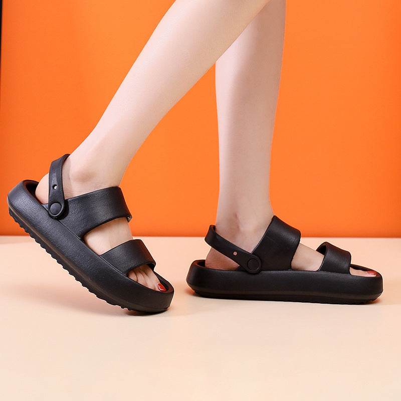 Adjustable Shoes For Women Men Sandals 3cm Thick Bottom Slippers Outdoor - ProTrendyz
