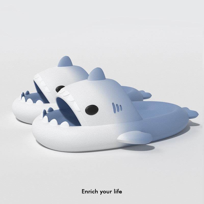 Gradient Shark Slippers Men's Home Bathroom Non-slip - ProTrendyz