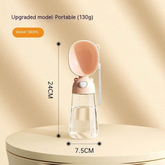 Portable Dog Water Bottle Food And Water Container For Pet Pets Feeder Bowl Outdoor Travel Drinking Bowls Water Dispenser - ProTrendyz