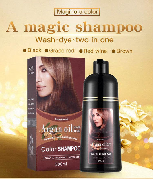 Plant Dyed At Home Non-stick Head Hair Color Cream - ProTrendyz