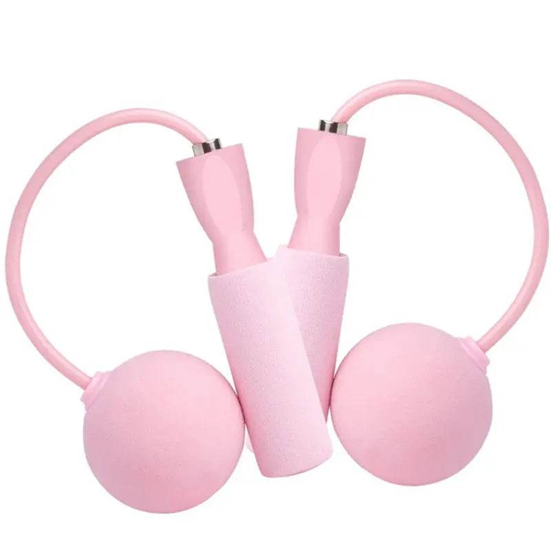 Training Jump Rope Set Fitness Jump Ropes And Silicone Handles For Women Men Kids With Speed Cordless Ball Adjustable Anti-Tangle PVC Wire Rope For Fitness Crossfit Indoor Outdoor Workout - ProTrendyz
