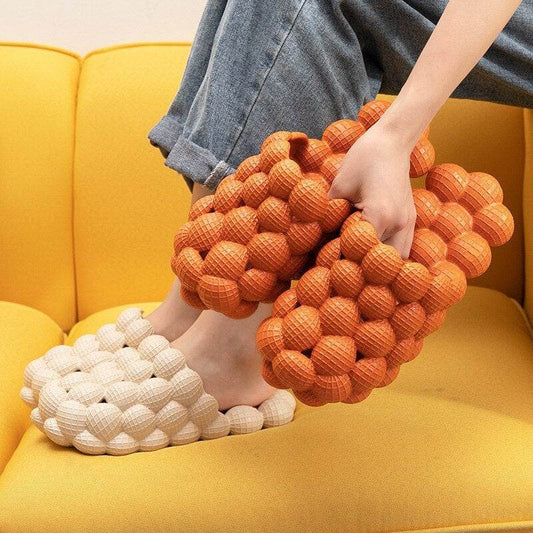 New Summer Fashion Massage Mesh Bubble Bathroom Slides Home Indoor Anti-Skid Shoes - ProTrendyz