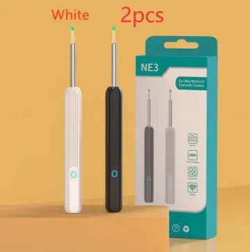NE3 Ear Cleaner Otoscope Ear Wax Removal Tool With Camera LED Light Wireless Ear Endoscope Ear Cleaning Kit For I-phone - ProTrendyz