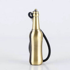 Creative Metal Keychain Lighter Wild Fire Ten Thousand Times Use Kerosene Lighters Gifts For Men - ProTrendyz