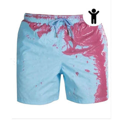 Magical Change Color Beach Shorts Summer Men Swimming Trunks Swimwear Swimsuit Quick Dry bathing shorts Beach Pant - ProTrendyz