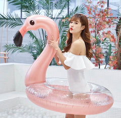 Flamingo Swimming Ring Floating Donut Summer Outdoor Activities Beach Party Inflatable Swimming Pool Toys - ProTrendyz