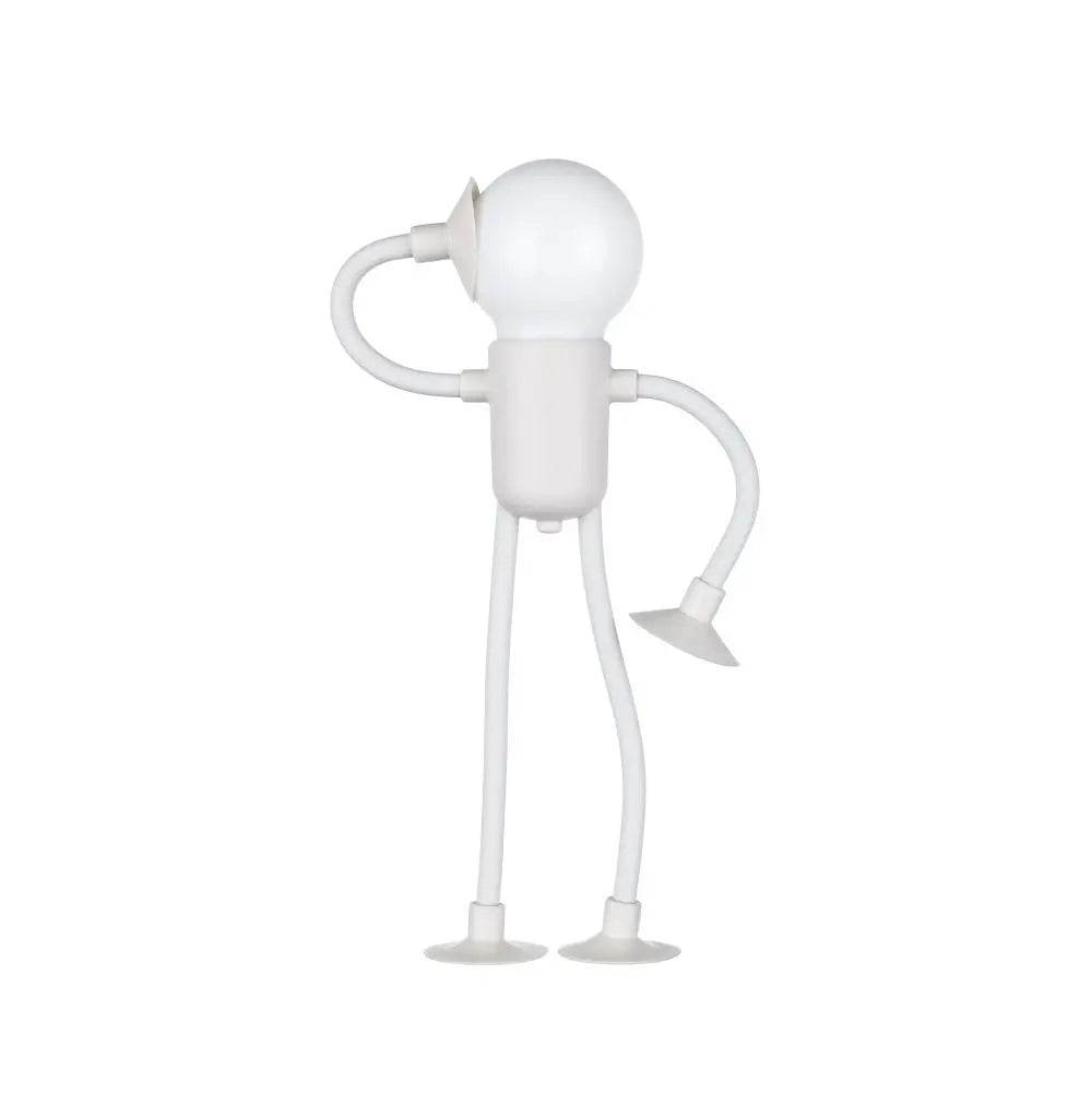 Changeable Shape Funny Sportsman Night Light Versatile Lamp Creative Funny Quirky Button Battery Desk Lamp Ornament Vacuum Suction - ProTrendyz