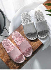Reflexology Foot Massage Slippers Bath Slippers Tension Relief Acupuncture Feet Massager Household Slipper Foot Health Care - ProTrendyz