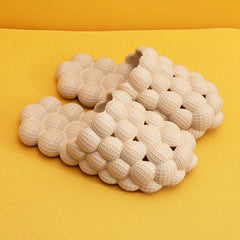 New Summer Fashion Massage Mesh Bubble Bathroom Slides Home Indoor Anti-Skid Shoes - ProTrendyz