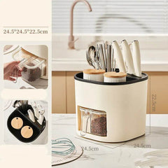 Kitchen Storage Multifunctional Large-capacity Chopstick Spoon Storage Holder Cutlery Knife Fork Kitchen Tools - ProTrendyz