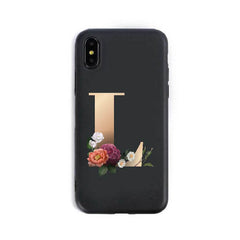 26 English Alphabet Silicone Phone Cases - ProTrendyz