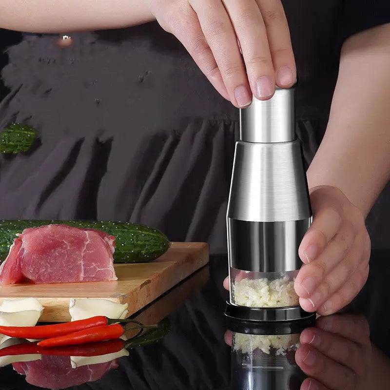 Garlic Crusher Onion Chopper Multipeler Vegetables Chopper Manual Garlic Press Machine Garlic Squeezer Kitchen Gadget US - ProTrendyz