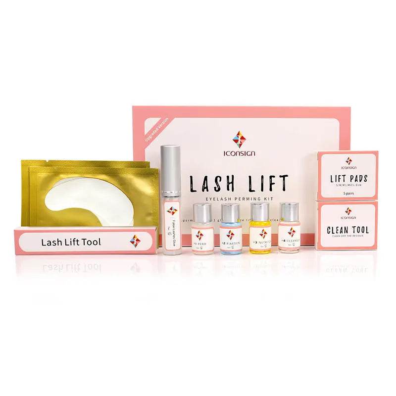 Upgrade Version Lash Lift Kit ICONSIGN Lifting Perm Eyelash Eyes Makeup Tools US - ProTrendyz
