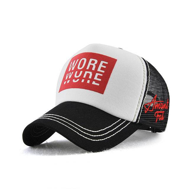 Letter Net Cap Baseball Cap - ProTrendyz